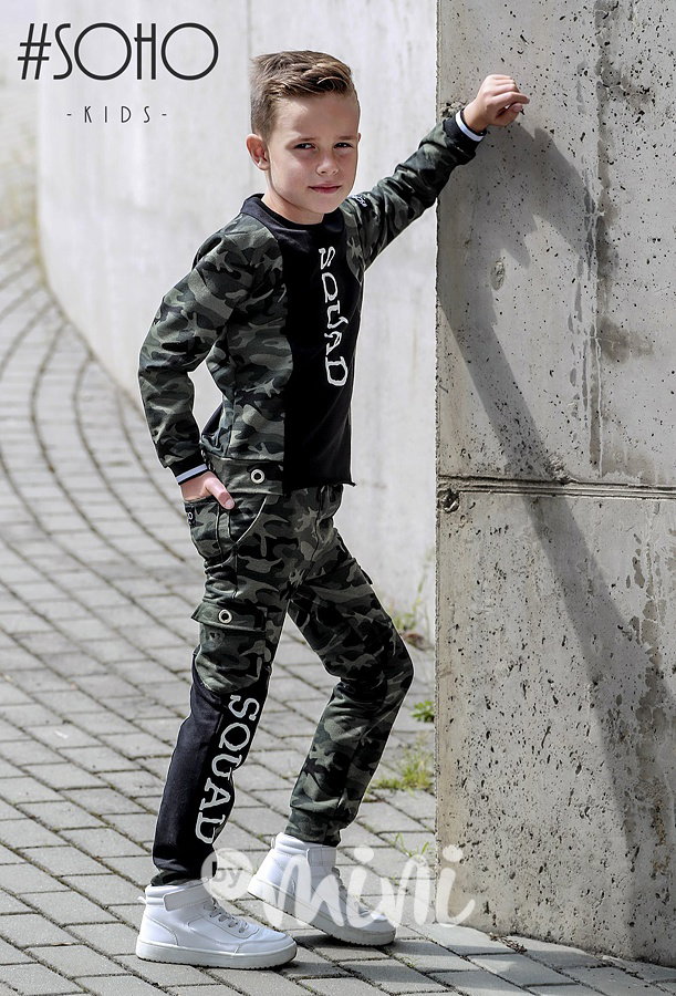 Squad army chlapecká tepláková souprava