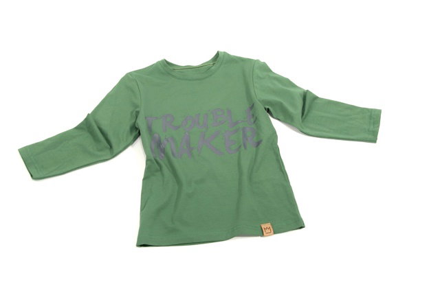 Trouble maker triko khaki
