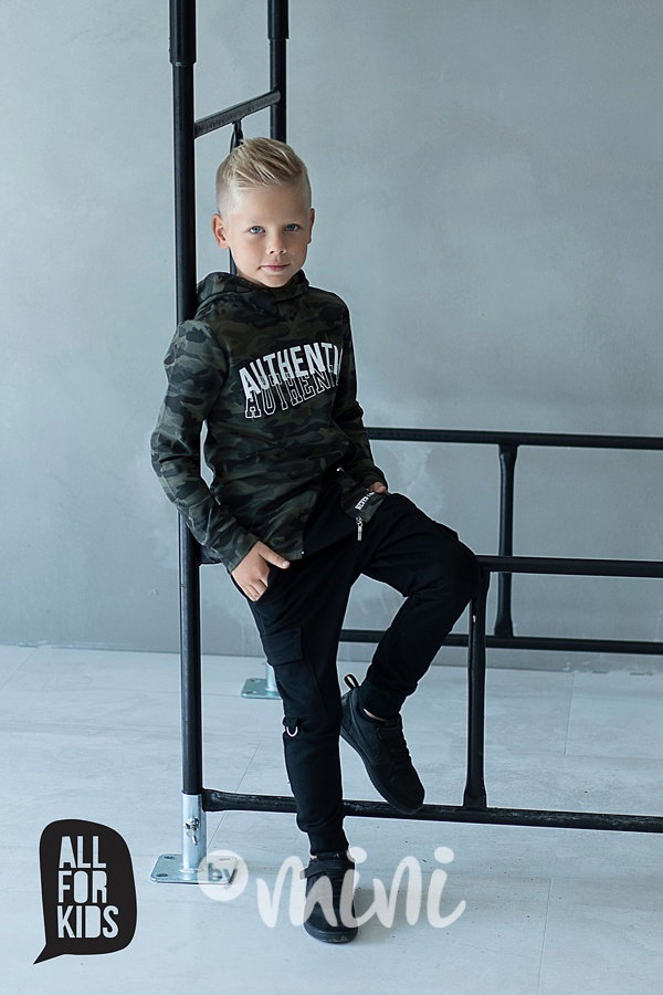 Army zipová mikina authentic