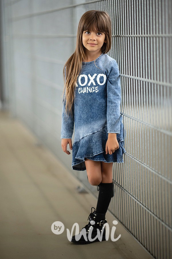 *Premium* XOXO šaty ice blue