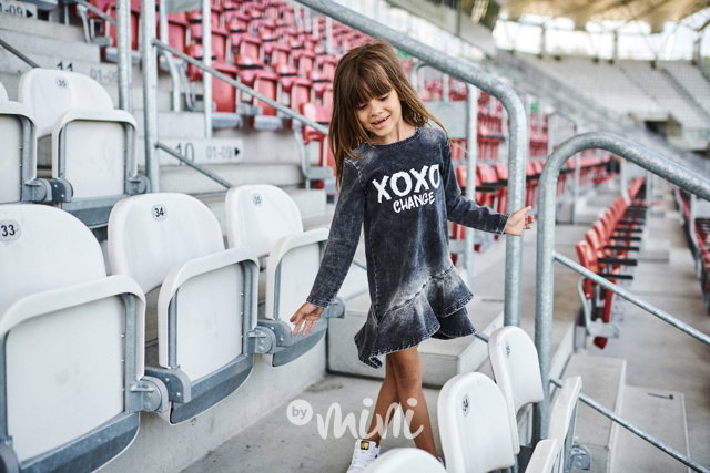 *Premium* XOXO šaty ice black