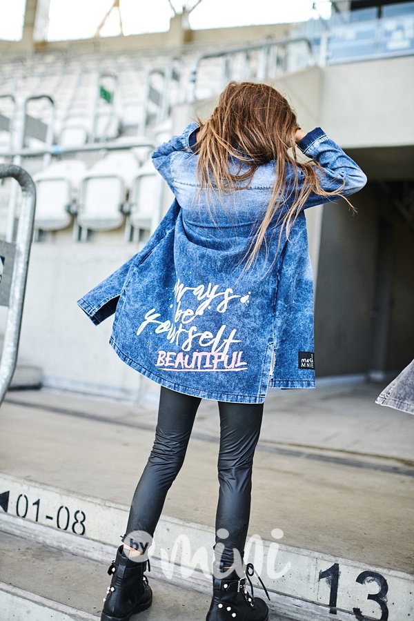 *Premium* ice blue jeans košile