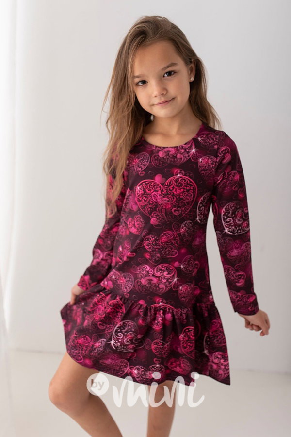 Dívčí šaty phantasy - fresh cotton