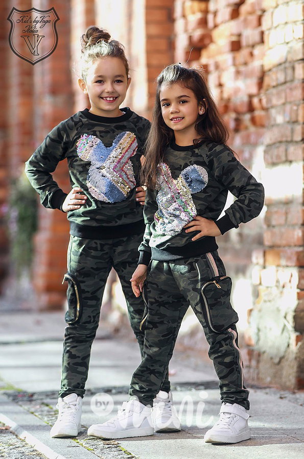 Mickey army dívčí set