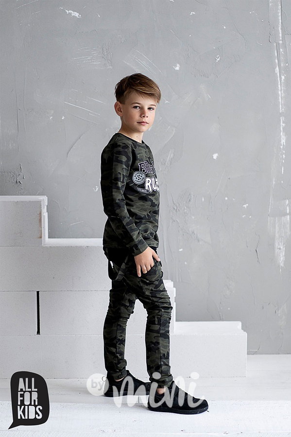 Break rules army mikina s laclem