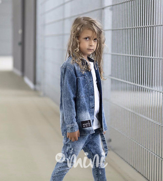 *Premium* blue denim košile
