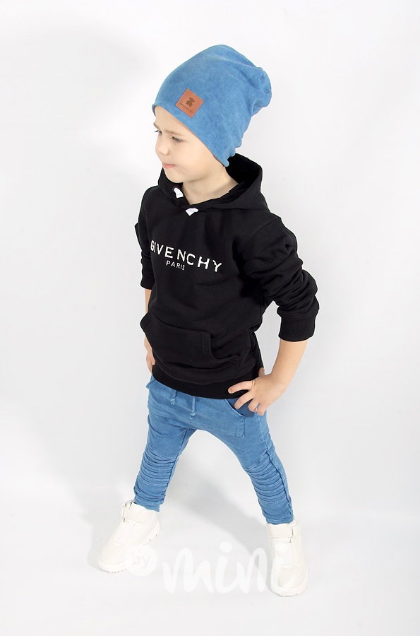 Despacito beanie čepka - bear denim blue