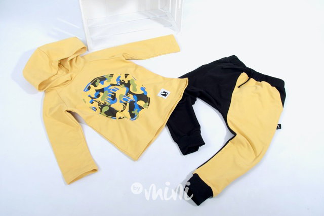 Mommy's boy souprava - yellow/black