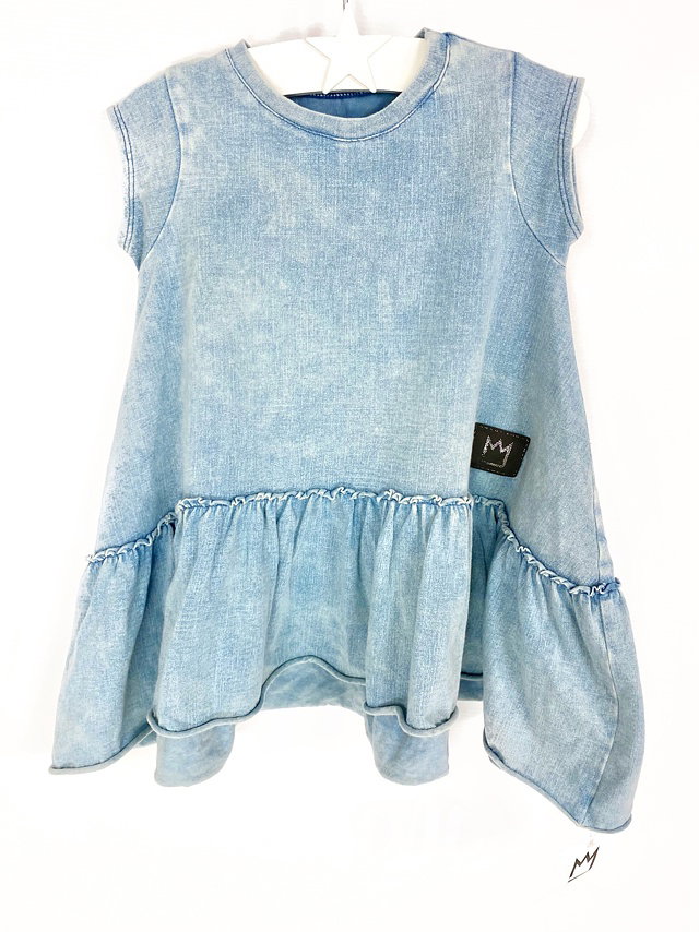 Denim dívčí dress *TOP*