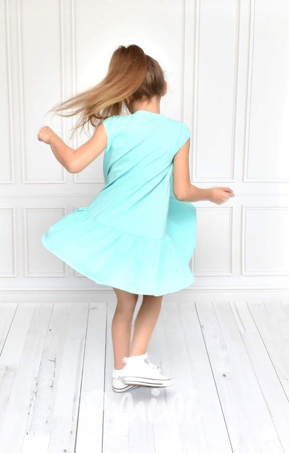 Sky blue oversize šaty *TOP*