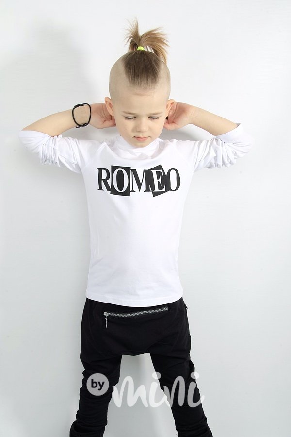 Chlapecké triko ROMEO - bílé