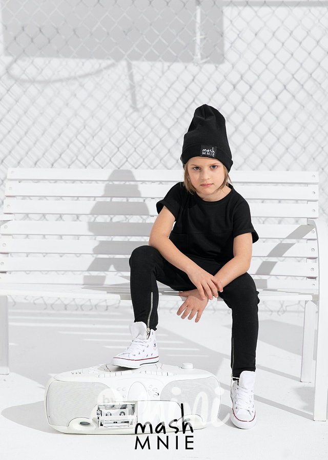 Černé baggy se zipy *Premium*