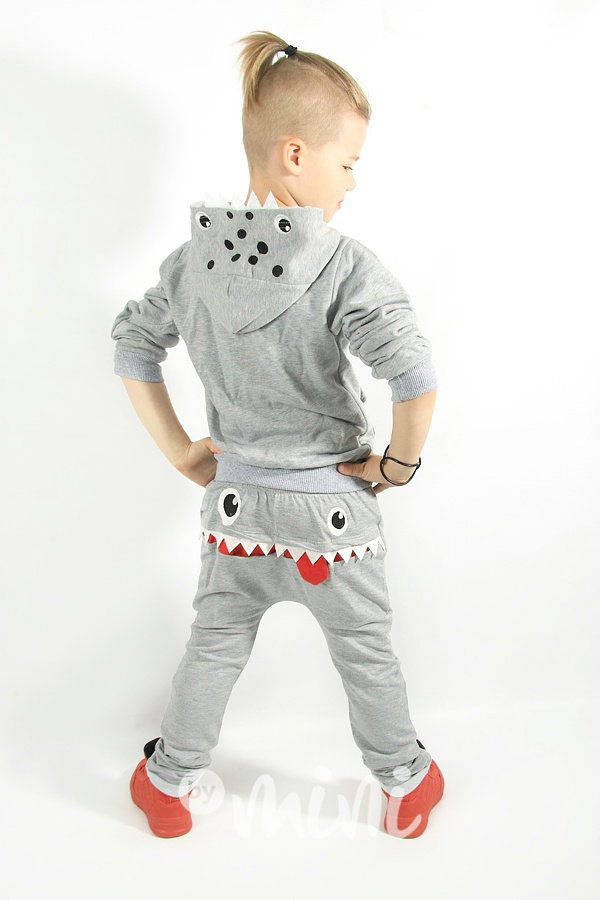 Zuby - tepláky šedé