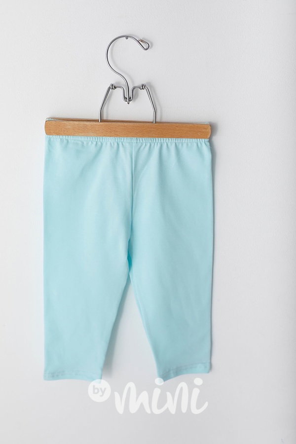 3/4 legíny Lily - aqua