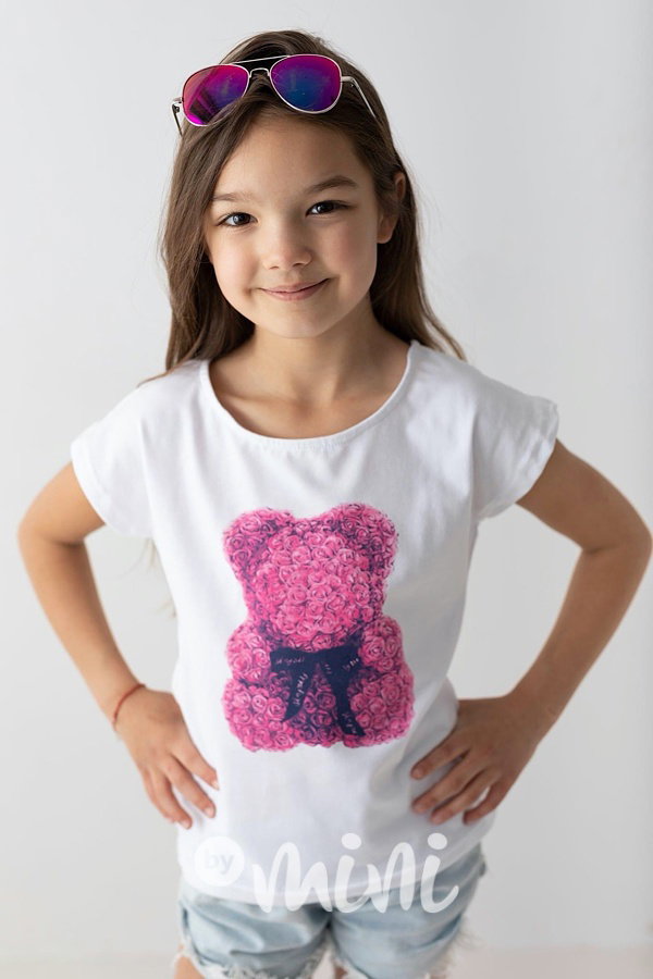 Rose bear blůzka bílá *Lily*