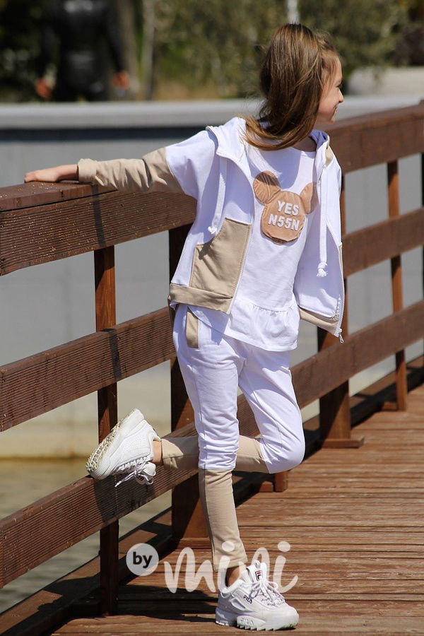 Nude & White design tepláková souprava