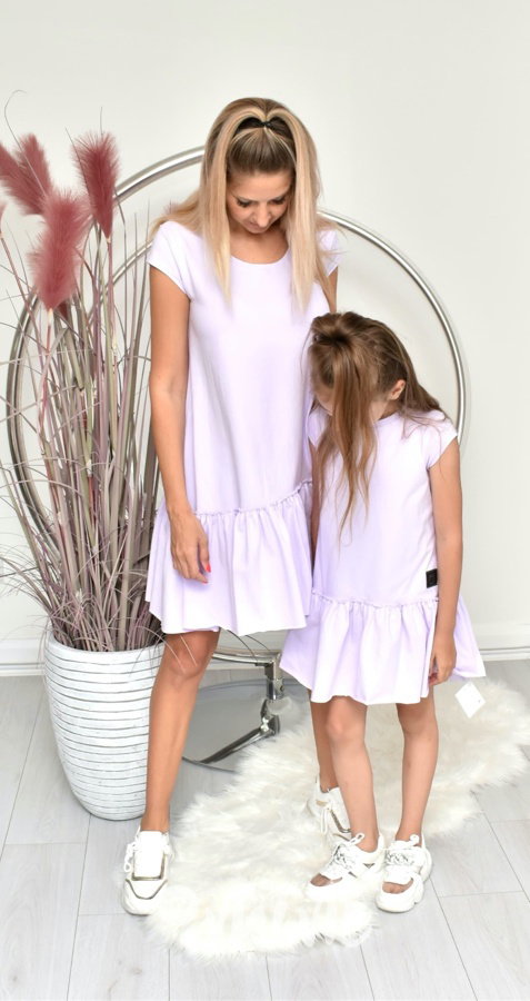 Lila dívčí šaty *TOP*