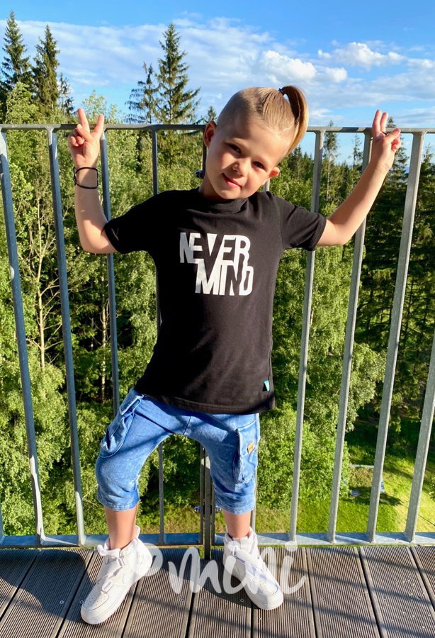 Jeans shorts baggy kapsáče