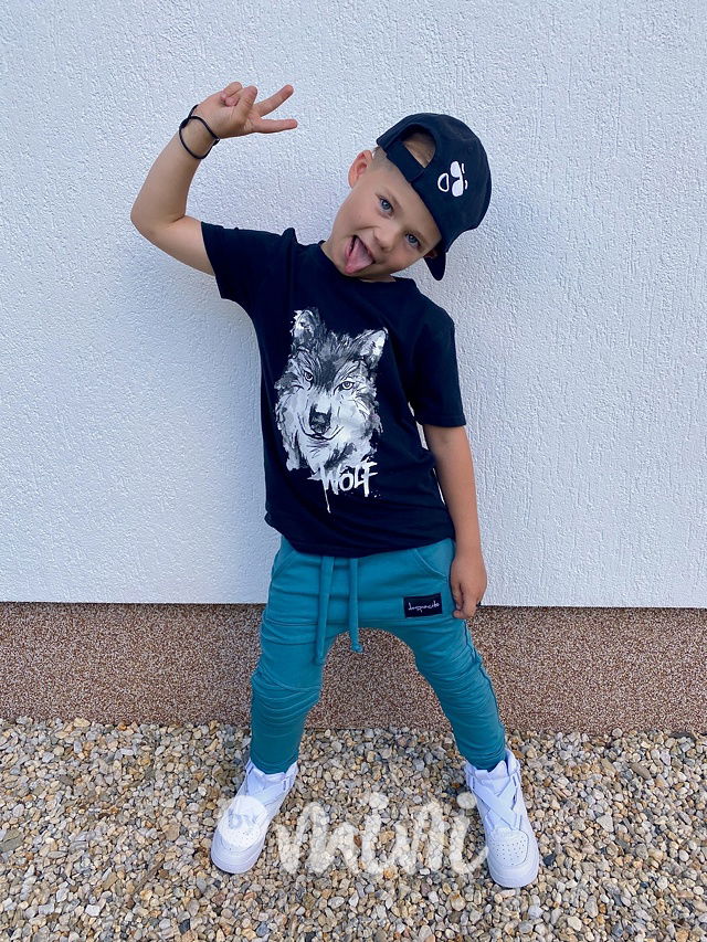 Despacito biker pants petrol