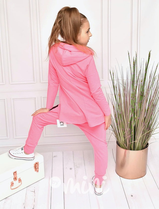 Neon pink mikina + baggy *heart*