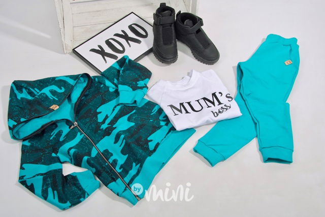 Tyrkys chlapecké tepláčky - BASIC