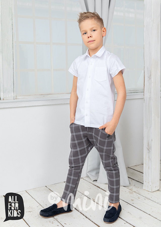 Elegant kalhoty - antracit
