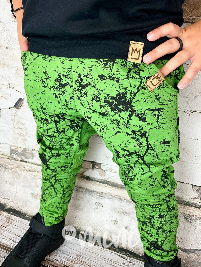 Green marble tepláčky BASIC *Limited*