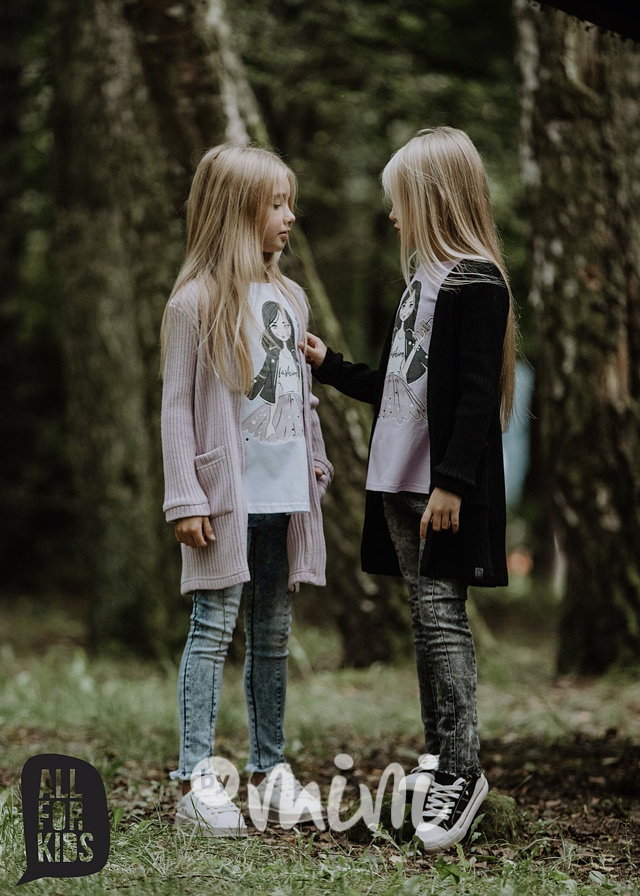 Acid wash black jeansy s prošitím *by AFK*