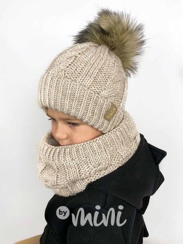 SUPER TERMO kulich + maxi nákrčník CINNAMON Breeze