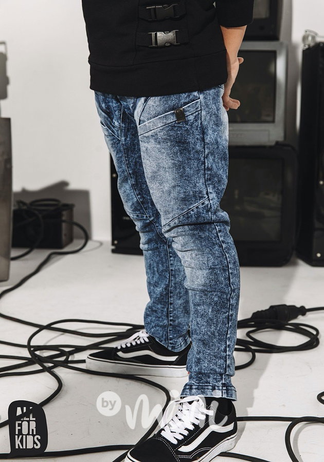 Designové jeansy ice blue *by AFK*