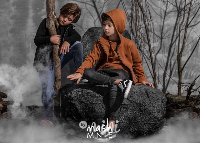 Ice grafit jeans s prošitím *MashMnie*