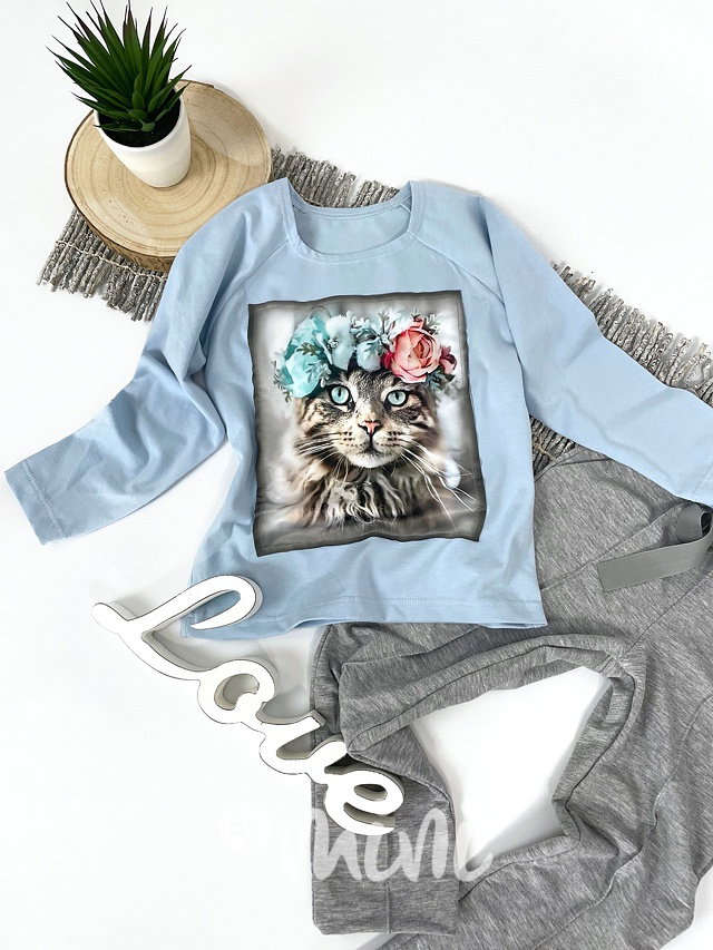 Cat longsleeve blůzka *Lux*