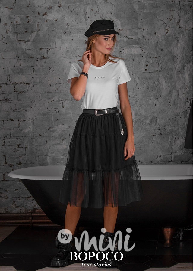 Černá tutu streetwear tylová sukně #MiniMe