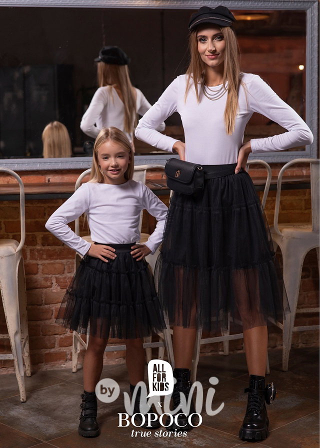 Bílá fashion blůzka #MiniMe