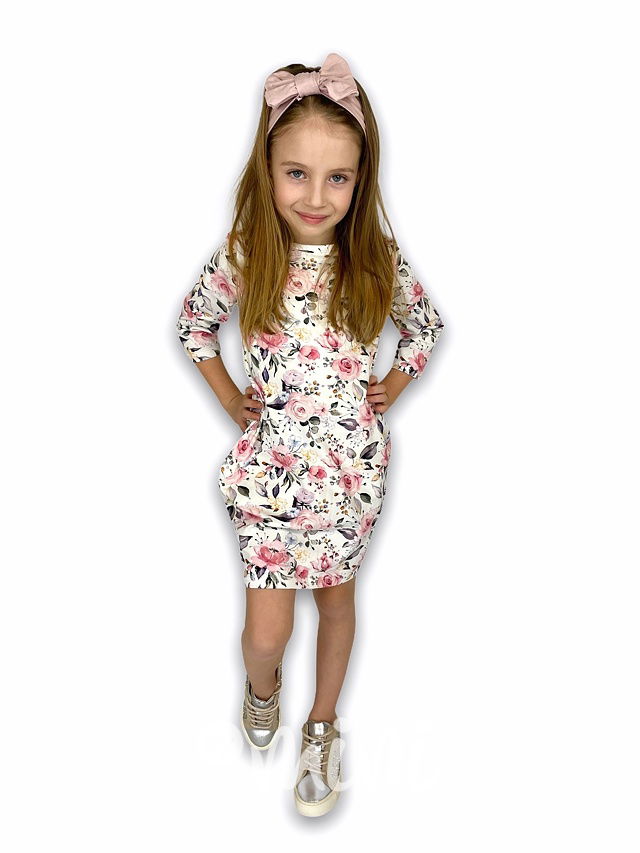 Cherry flower dívčí tunika "tuba"