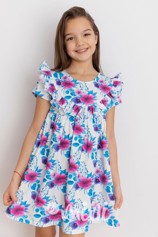 Aquarelle dívčí šaty