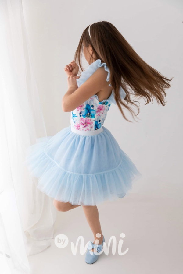 Blue Lagoon maxi tutu sukně Lily Grey