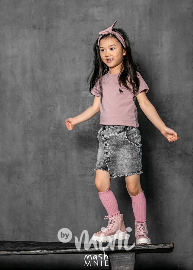 Jeans sukně ice grey *MashMnie*