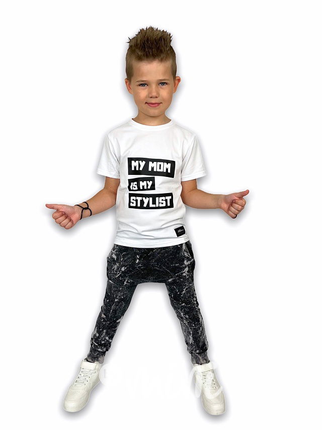 Splash acid wash baggy tepláky black  *Despacito*