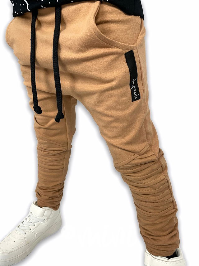 NEW biker baggy tepláky mustard  *Despacito*