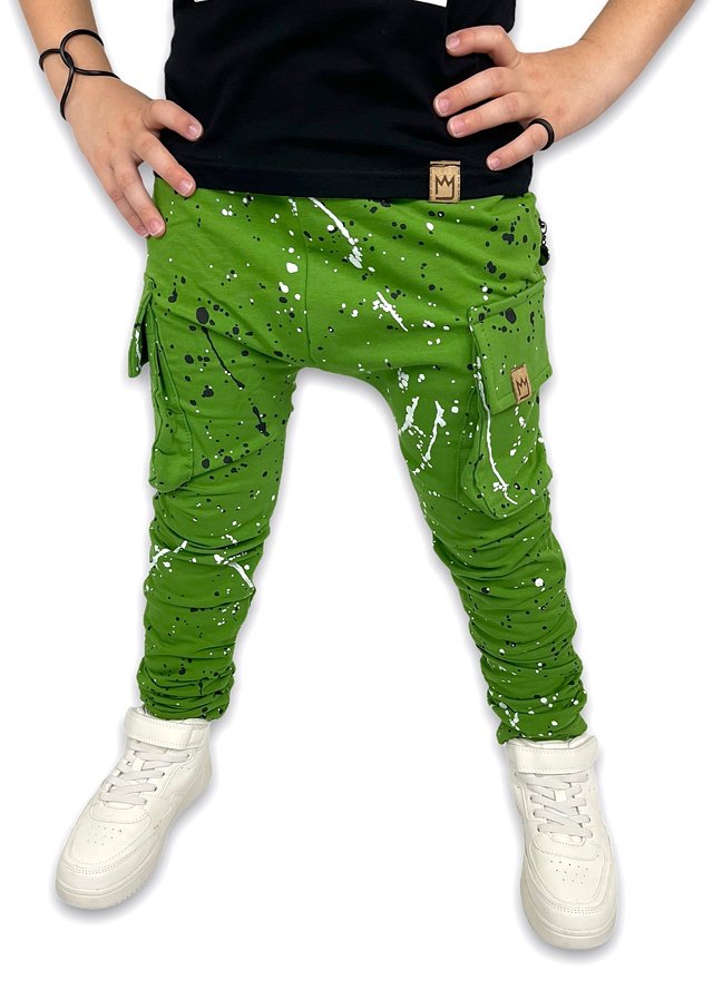 Dirty chlapecké baggy kapsáče zip - green