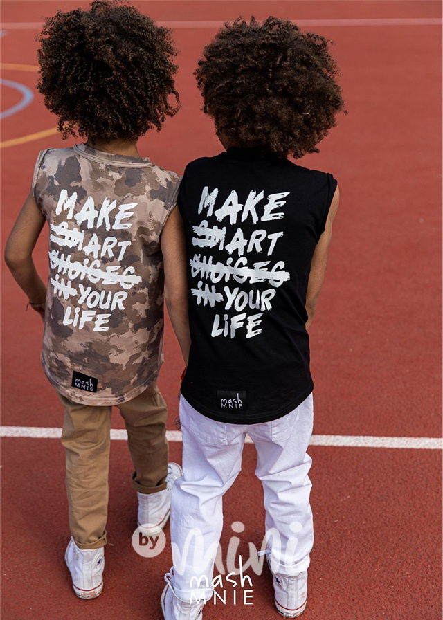 Make art triko černé  *MashMnie*