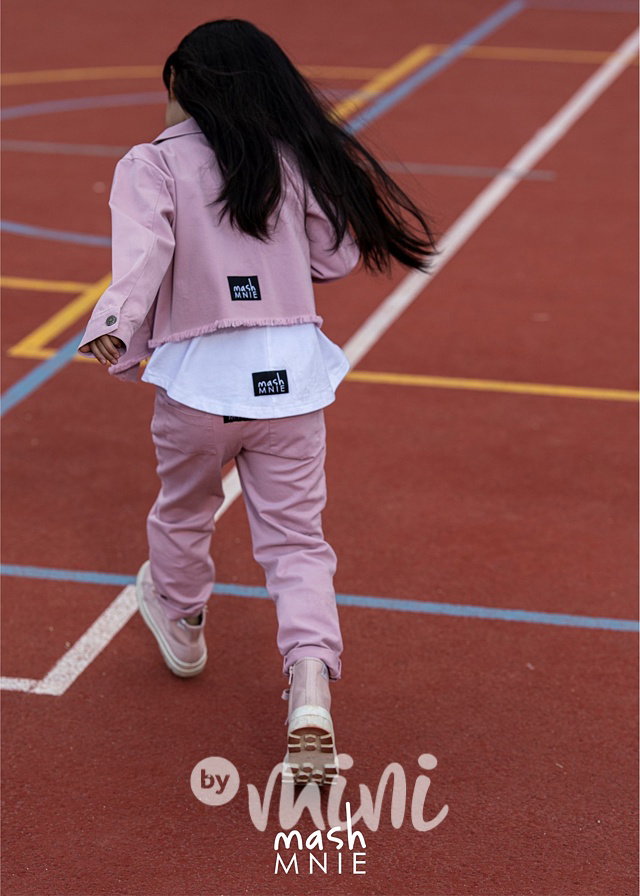 Boyfriend jeansy ripped pink *MashMnie*