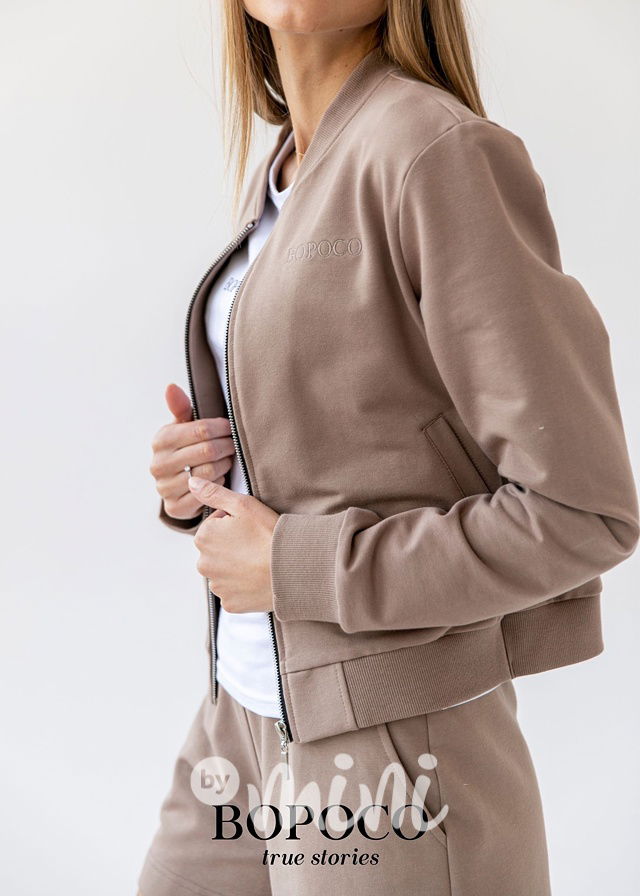 Chocolate loungewear mikina