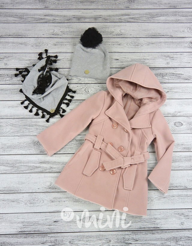 Flaušový kabátek pink new