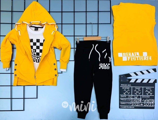 FUTURE 3-dílný komplet yellow