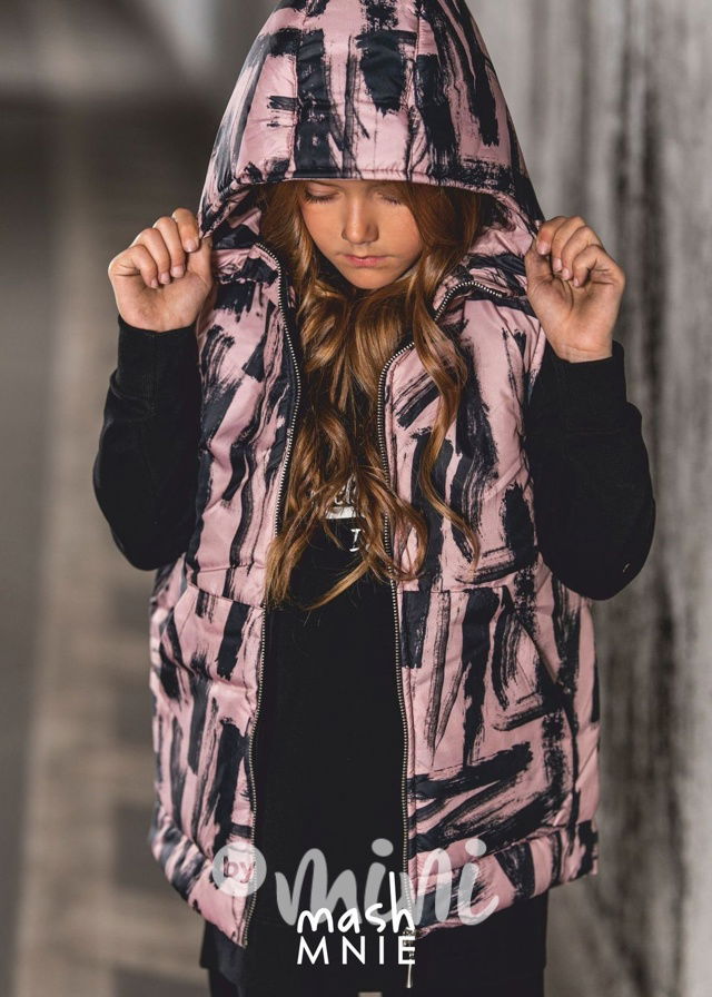 Mikinová tunika černá *MashMnie*