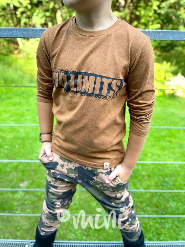 NO LIMITS longsleeve triko honey