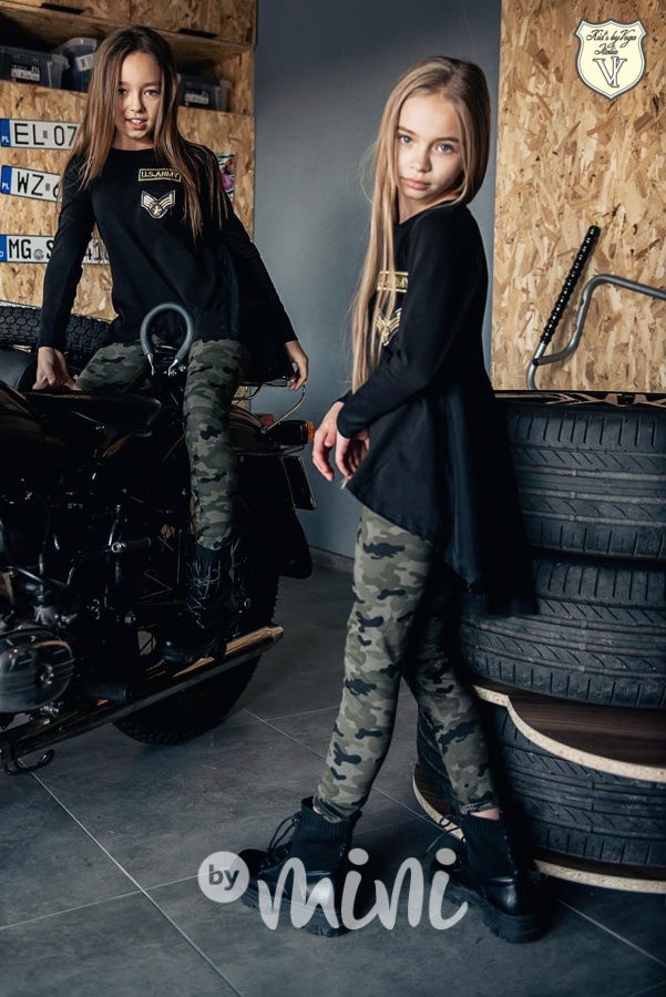 Voga designové army legíny