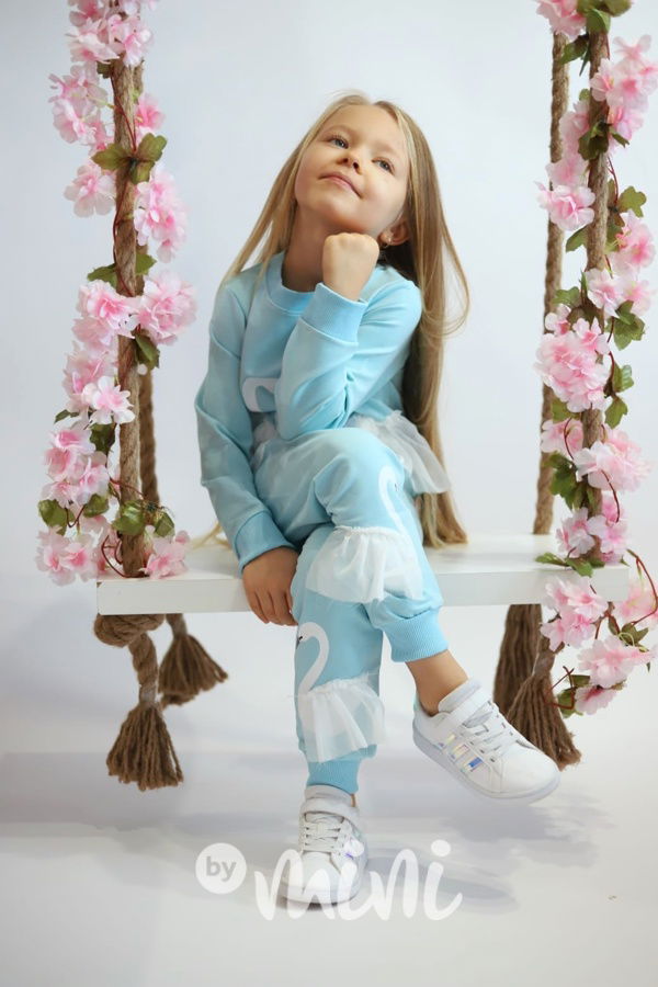 Labuť souprava sky blue